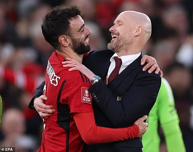 The win against Liverpool may have given Ten Hag some breathing space as his side remain in the hunt for silverware this season.