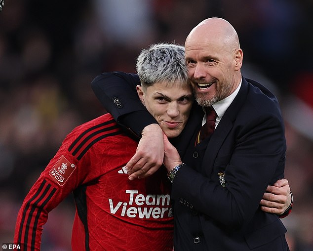 Ten Hag's United scored a dramatic victory on Sunday as they came from behind twice to beat Liverpool in the FA Cup.