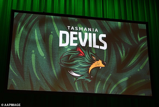 The Tasmanian Devils revealed their logo, colors and jersey at a special launch on Monday.