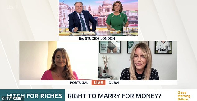 The debate on Good Morning Britain raised some interesting points about whether or not you should marry for money.