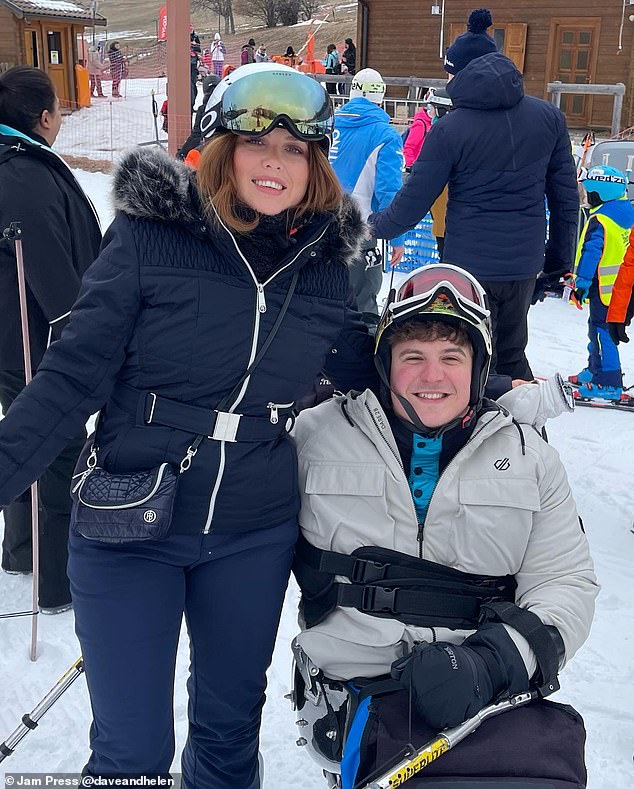 The couple shares information about their relationship on TikTok @daveandhelen¿, including how Dave can do things like drive, ride a bike, and ski.