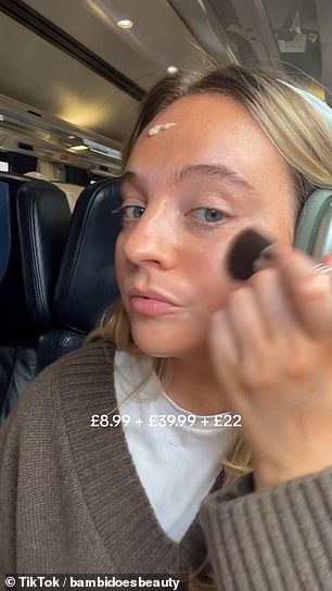 Elle's glowing makeup routine included products from makeup brand Fenty by Dior, Chanel and Rihanna.