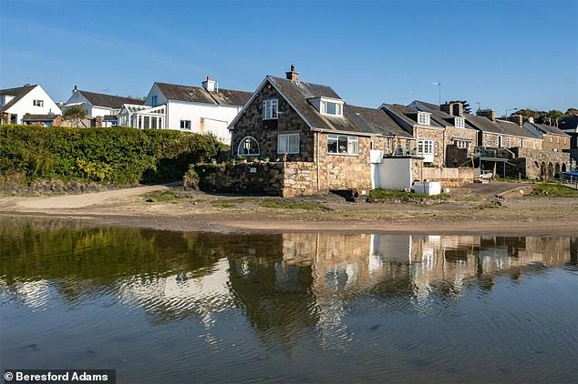 The four-bed terraced cottage in the village of Abersoch, North Wales, is for sale for £1.85million.