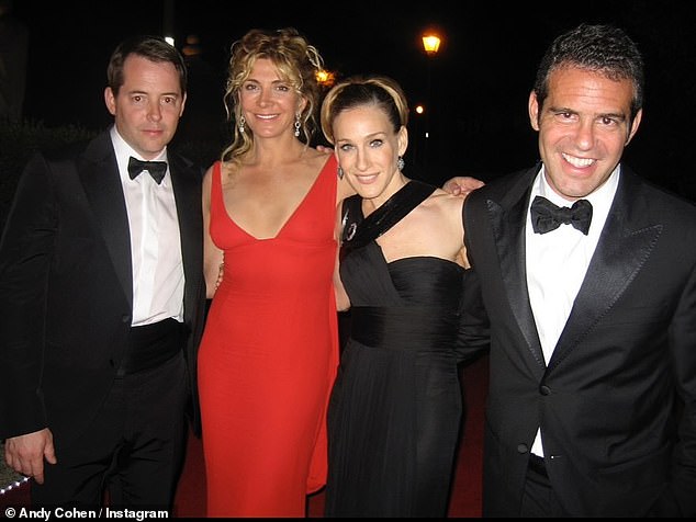 Another photo featured a red carpet moment with Sarah Jessica Parker and Matthew Broderick
