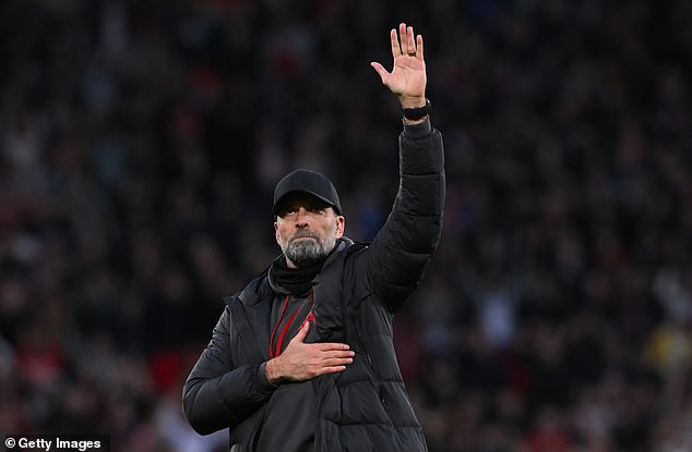 The final will be Jurgen Klopp's last match at Liverpool if they qualify for the final in Dublin.