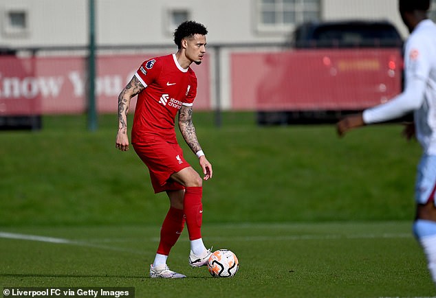 Rhys Williams scored in Liverpool Kids' 2-0 win over Manchester City