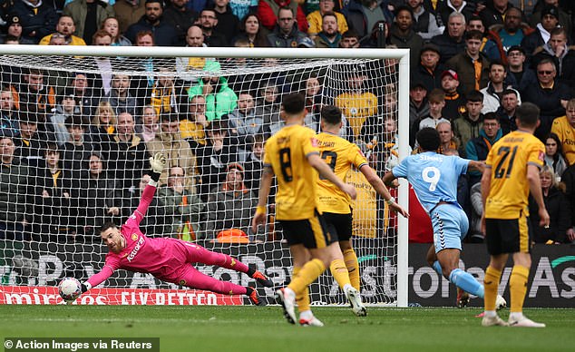 Jose Sa made a number of vital saves which kept Wolves in the game despite being 1-0 down.