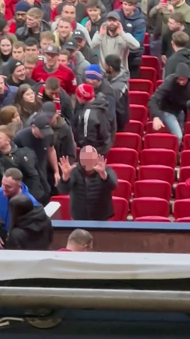 1710876619 917 Police investigate video of Man United fan appearing to mock