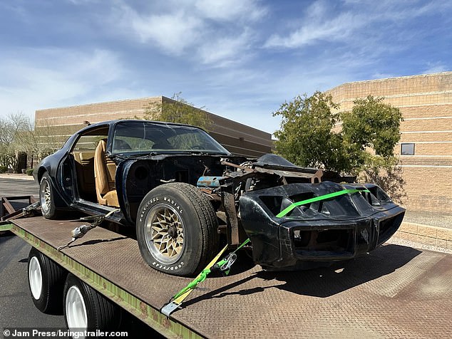 The Hunter's famous Pontiac Firebird Trans Am has not aged gracefully at all