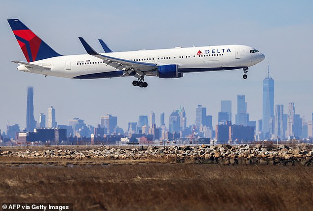 Prosecutor Matthew Millar told the court the pilot was due to operate a Boeing 767 on a New York flight when his luggage was inspected (stock image)