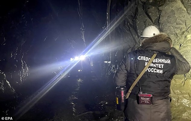 Rescuers dug down to 300 feet, but miners could be trapped up to 500 feet underground.
