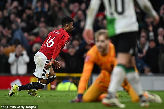 Amad's winning goal against Liverpool renewed hopes for his Man United career