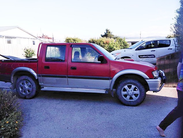Ms Boyce was last seen leaving the family home in her mother's red Holden Rodeo (pictured) on the day she disappeared.