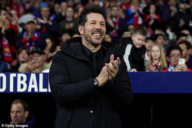 Simeone's master plan to get the better of Barcelona this time was to play a 5-4-1 with the four midfielders pushing Barca's back four into mistakes as they built from the back.