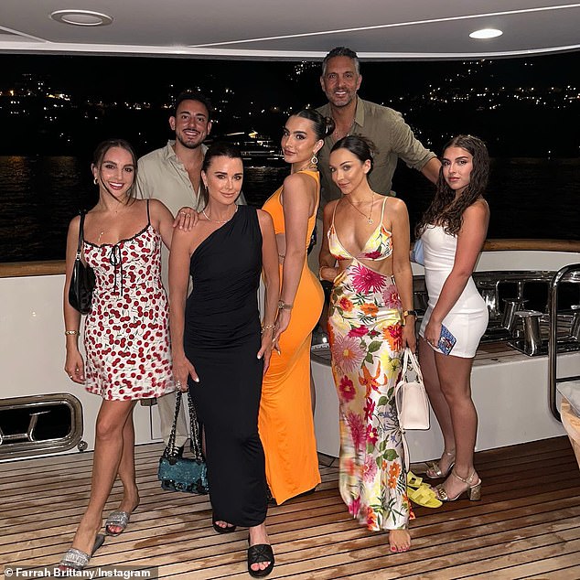 Family only!  Alex was also noticeably absent from Farah's European vacation with Kyle, Mauricio and her three sisters in late August;  in picture