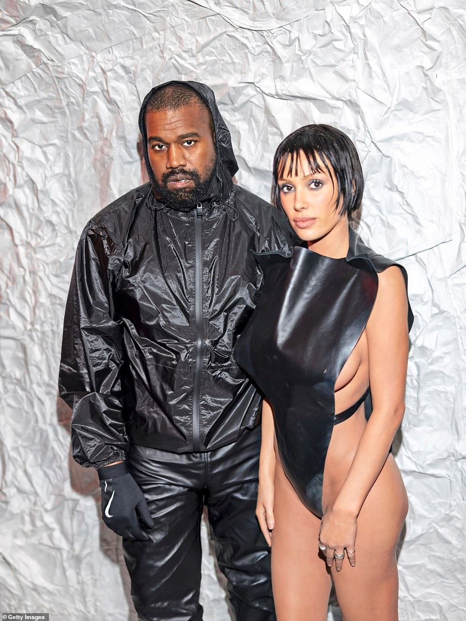 Kanye and Bianca tied the knot in December 2022 – weeks after their divorce from Kim was finalized; the couple seen in February