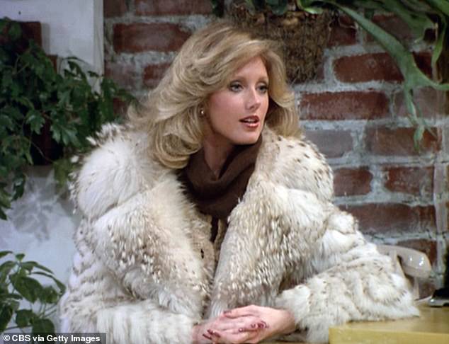 Bailey Summers has been described as a dead ringer for 80s TV star Morgan Fairchild (pictured)