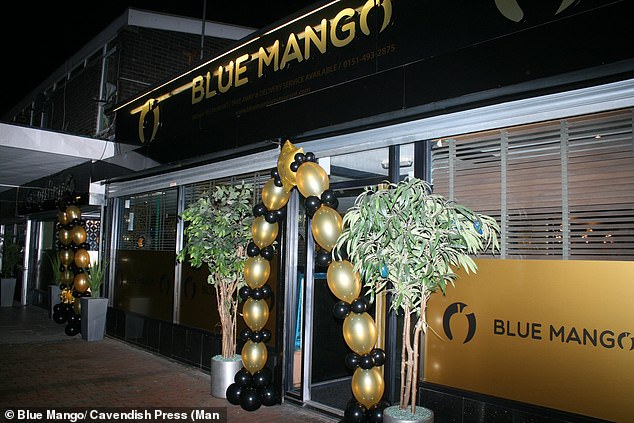 The Blue Mango Indian restaurant where the incident took place.  The establishment has since obtained an improved hygiene rating