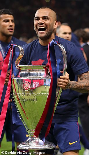 At the peak of his career, Alves was considered one of the best right-backs in the world.