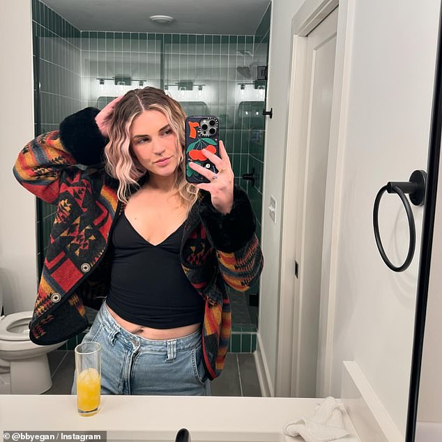 Gabbie Egan, 24, is known for her TikTok account @bbyegan_ which has over 4.6 million followers.