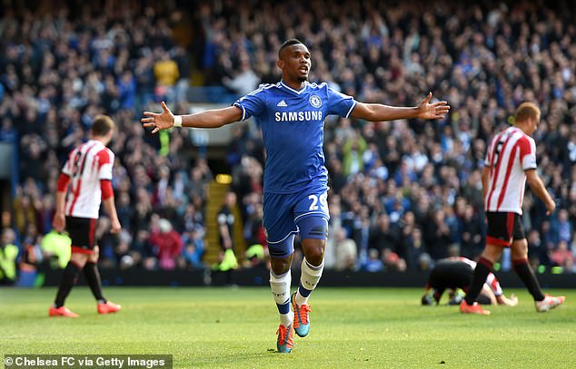 Samuel Eto'o's arrival at Stamford Bridge from the Russian side has also been scrutinized