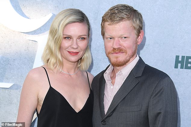 SIMILAR: Kirsten Dunst and Jesse Plemons – known for their similar skin tones and equal heights – pictured here in Los Angeles last year