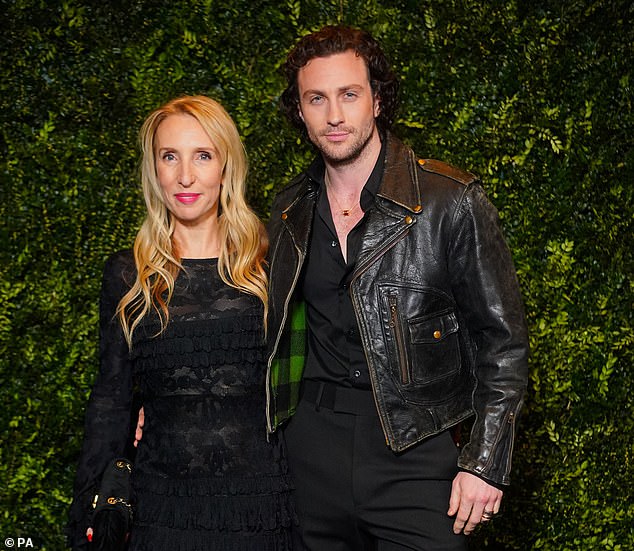 DIFFERENT: British stars Sam Taylor-Johnson and Aaron Taylor-Johnson attend Charles Finch and Chanel's pre-Bafta 2024 party at London's Hertford Street Club last month.