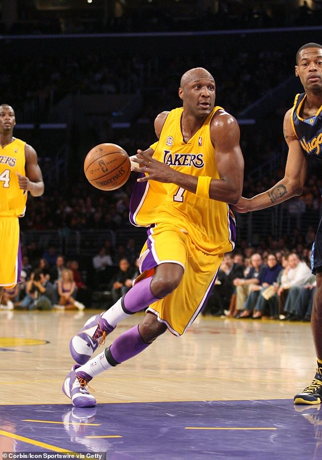 Odom's pregame routine may have helped calm his nerves during his 14-year NBA career