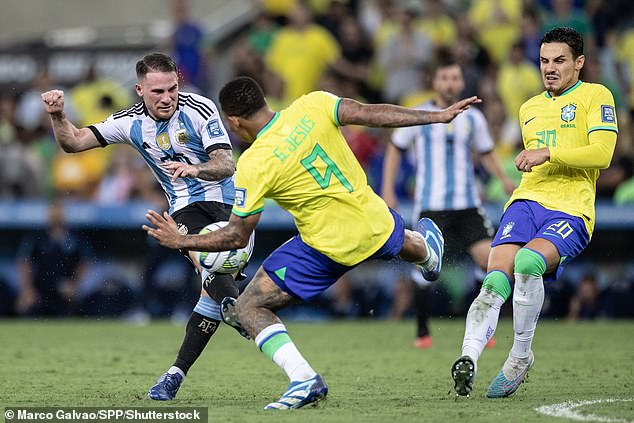 Brazil has not won in its last four matches and lost at home to Argentina in November.