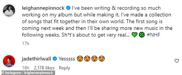 1710983430 391 Leigh Anne Pinnock reveals she is releasing new music days after
