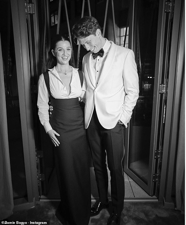 Often featured on each other's Instagram pages, Jamie last shared a photo of himself and Marisa looking stylish as they attended the Bafta gala in February.