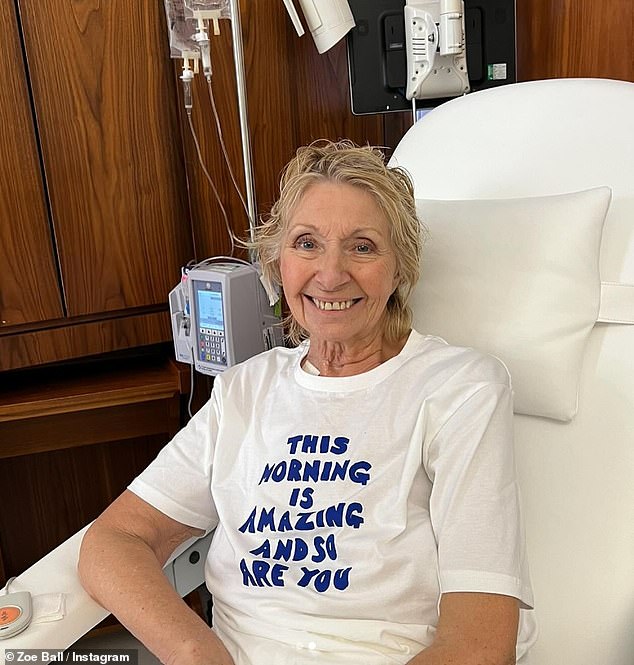 The presenter returned to Radio 2 this week after taking some time off to care for her mother Julia Peckham (pictured) who was recently diagnosed with cancer.