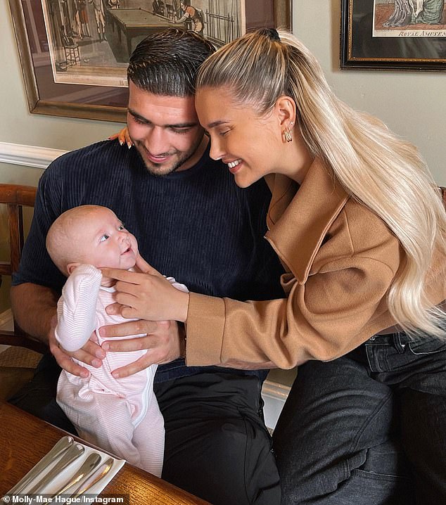Influencer Molly and her partner Tommy, who she met on Love Island in 2019, were filmed telling the Fury family they were expecting their first baby, a girl called Bambi.