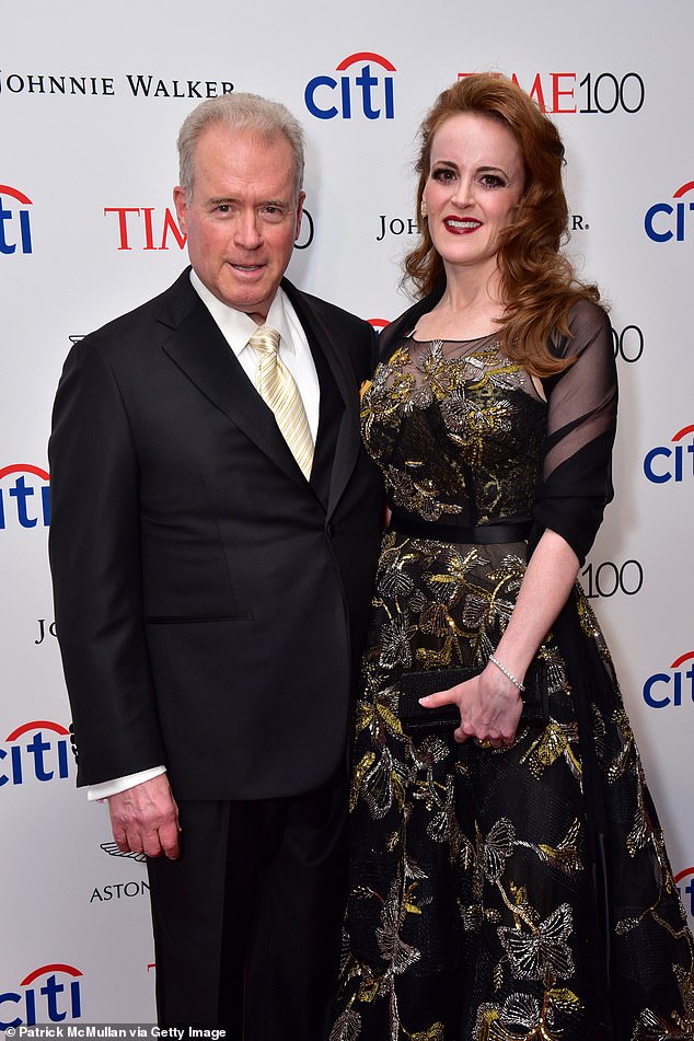 Billionaire Robert Mercer and his daughter Rebekah Mercer (seen here in 2017) were major Trump supporters in 2016 and 2020, but had hinted they would not participate in the 2024 campaign.
