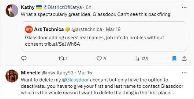 1711020572 171 Panic as Glassdoor begins revealing anonymous users real names on