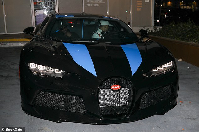 Diddy's $2 million Bugatti Chiron driven by stepson Quincy