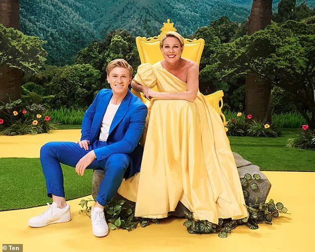 The massive feat comes just days before his hosting debut alongside Julia Morris on I'm A Celebrity, which is set to premiere on Network 10 on Sunday night.