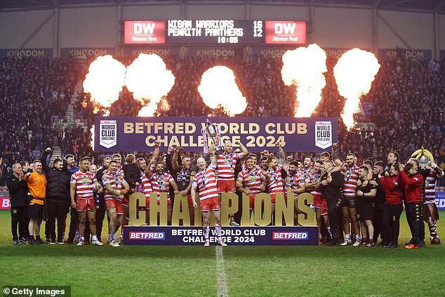Wigan became the second consecutive English team to win the World Club Challenge last month.