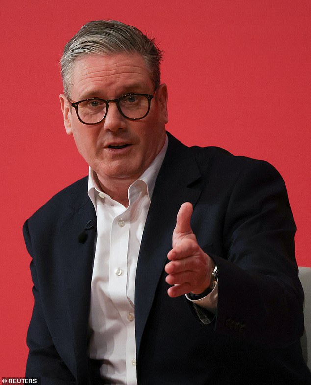 Sir Keir Starmer (pictured) urged the public to 'step aside' from Kate's private life and let her rest
