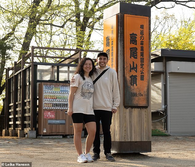 Leika and Brandon spent extended periods in Japan.