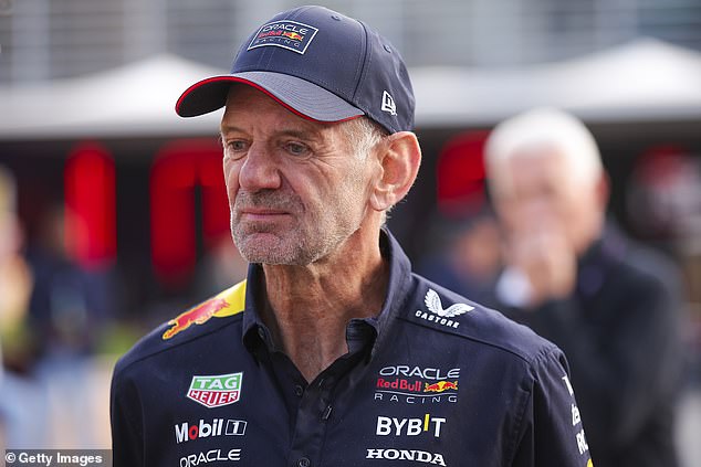 Discussions between the Prancing Horse and Adrian Newey (photo) would be advanced