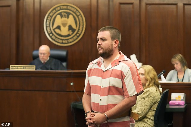 Christian Dedmon, 29, was sentenced Wednesday to 40 years in prison for his role in the racist torture.