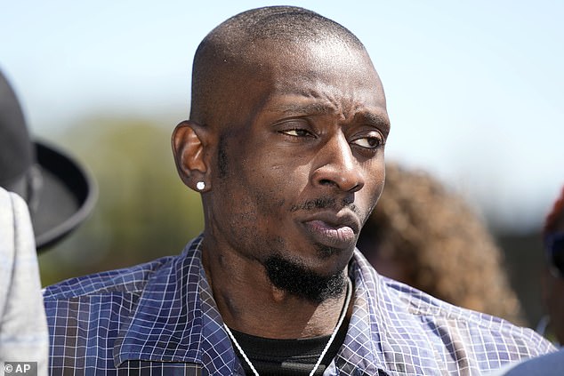 At a news conference Monday, Jenkins (pictured) and Parker said they continue to suffer because of what they endured.
