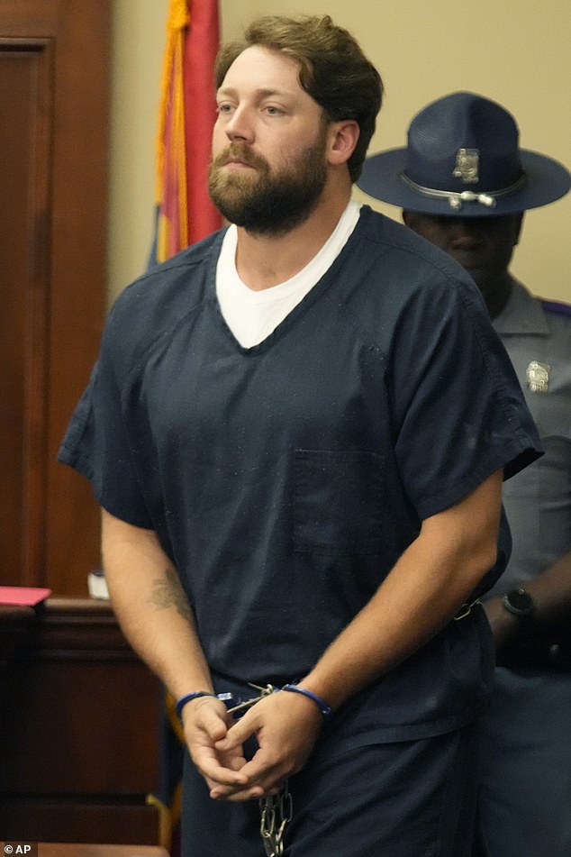 Hunter Elward, a former Mississippi sheriff's deputy, was sentenced Tuesday by U.S. District Judge Tom Lee, who imposed a sentence of 241 months in prison.