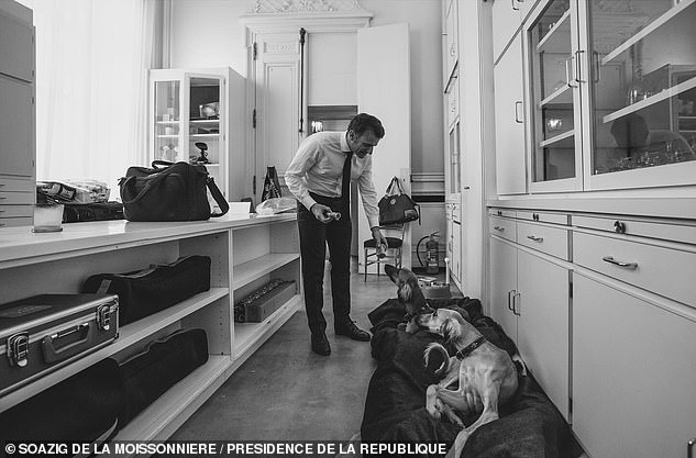 Photos of President Emmanuel Macron by his official photographer Soazig de la Moissonnie