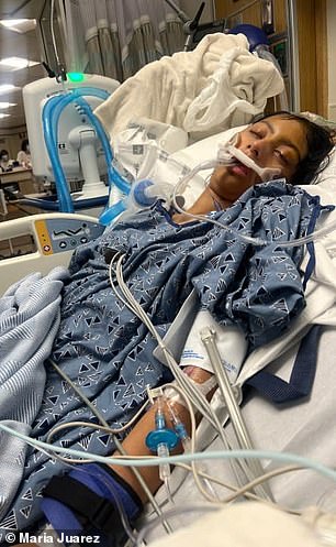 Mejia suffered a hemorrhage due to brain damage. She was rushed to hospital but never regained consciousness and was pronounced dead on March 15.