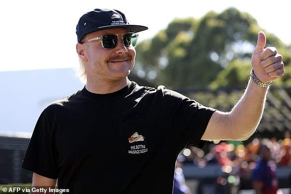 Bottas greets fans at Albert Park circuit ahead of the Formula 1 Australian Grand Prix in Melbourne