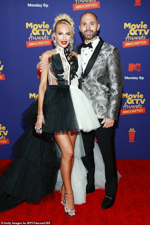 The couple photographed at the MTV Movie & TV Awards in 2021