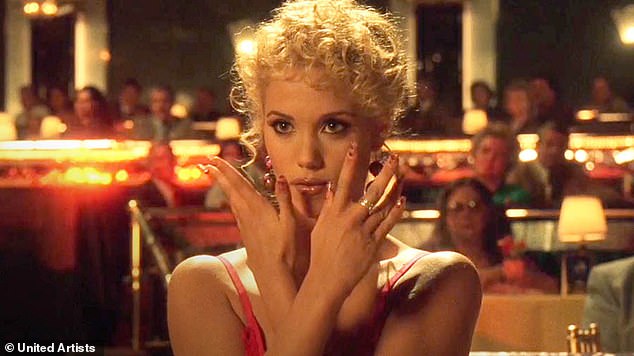 Berkley was effectively banned from Hollywood after its release, but Showgirls quickly became a cult film in the decades that followed - with the star sobbing as she appeared at a special screening of the film at the Academy Museum d 'Hollywood.