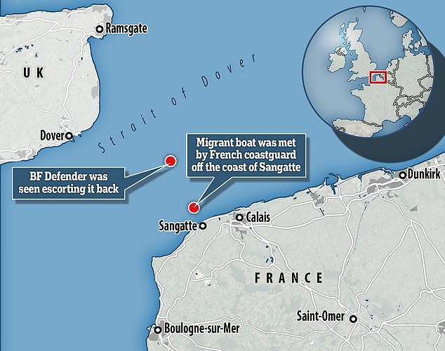 1711094132 716 French police stop four migrant boats from heading to the
